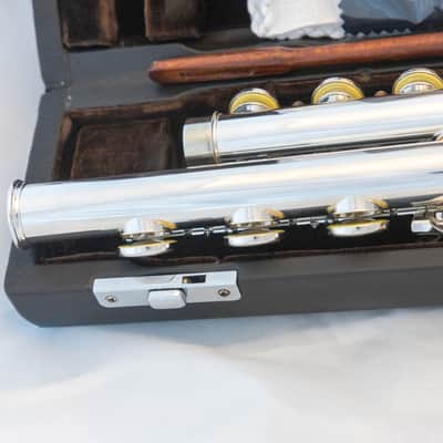 Di Zhao DZ-470 Open-hole Intermediate Flute *Split-E *Silver headjoint *Low-B *Overhauled New Pads image 9