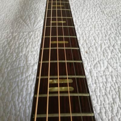 Ventura Bruno V-12 Acoustic Guitar Vintage - Made in Japan (See Video) image 11