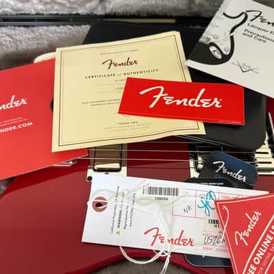 2026 Fender Limited Edition American Cabronita Special Rosewood – Dakota Red image 20