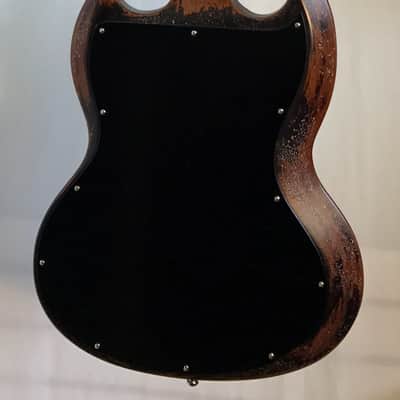 Jaydee Custom Guitars Old Boy SG Tony Iommi Gibson Guitar 2016 relic image 9