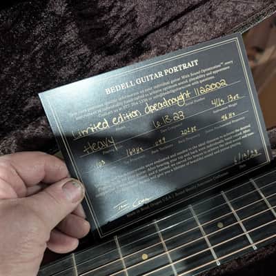 Bedell Limited Edition Dreadnought 2023 - Natural image 11