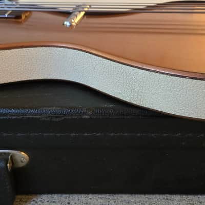 Naturally Relic'd 1959 Danelectro 3412 Short-horn Bass and Hardcase image 10