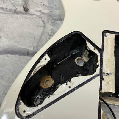 Unknown Cream Stratocaster Styled Electric Guitar Body image 8