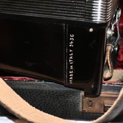 Moreschi & Sons Piano Key Accordion Italy feb25 #E(517c3b) 1940-1970 image 7