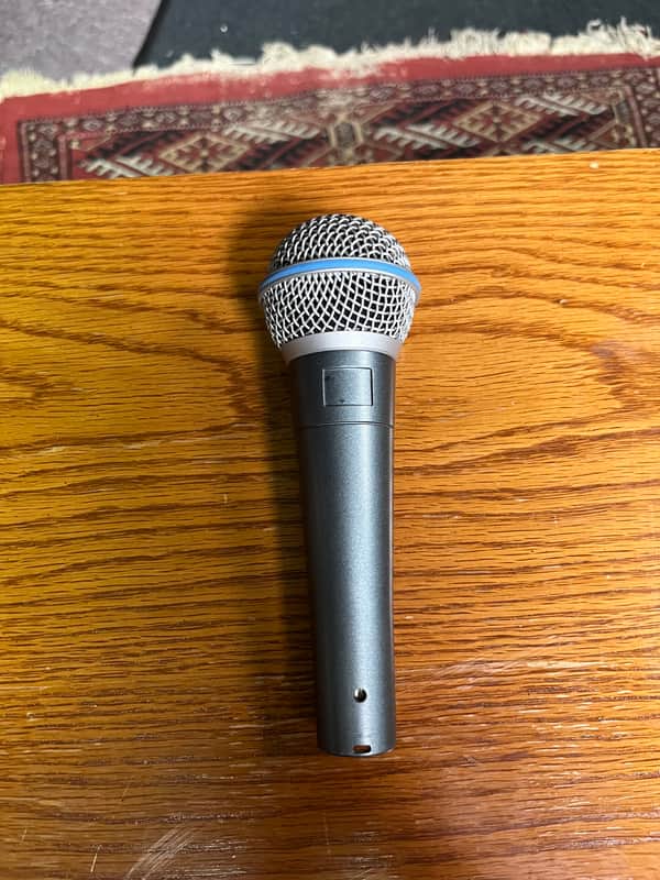 Shure BETA 58A Handheld Supercardioid Dynamic Microphone 1996 - Present - Black image 1