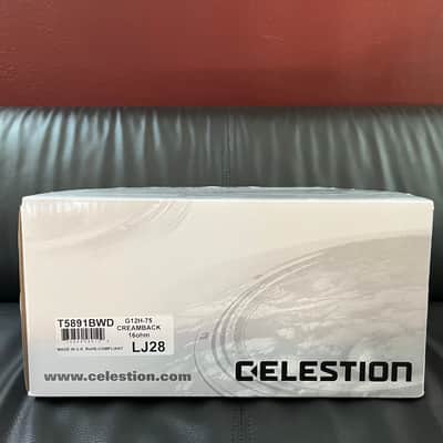 Celestion G12H-75 Creamback 12"  75-Watt 16 Ohm Speaker 2010s - Cream image 2