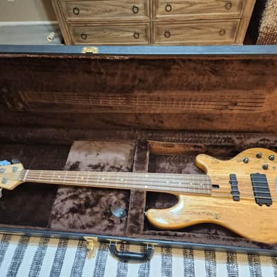 Lakland 55-02 Deluxe 5 String Late 2010s - Natural Spalted Maple image 3