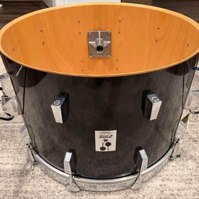 Sonor Phonic 22x14” Bass Drum 1987 ONYX Gloss Black - Bobby Christian Estate image 16