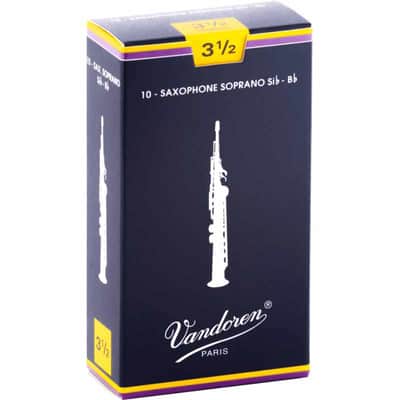 Vandoren SR2035 Anches saxophone soprano Traditionnelles force 3,5 image 1