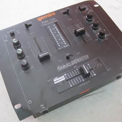 Gemini PMX-12A Stereo PreAmp DJ Mixer 2-channel ScratchMaster PMX12A image 2
