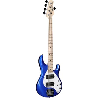Sterling by Music Man Ray5HH Electric Bass, 5-String, Cobra Blue image 6