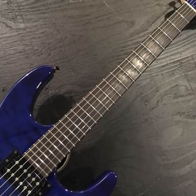 RY Guitar Custom Order Model Quilt Maple 2H 24H Royal Blue image 3