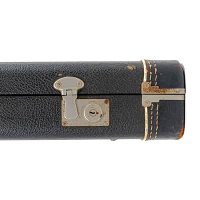Late ’60s - Early ‘70s Vintage Fender G&G Bass Case w/ Black Tolex, Orange Interior, All Latches Functional image 9