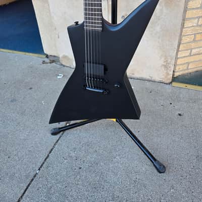 ESP LTD EX Black Metal 2025 - Black Satin image 4