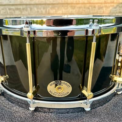 Noble&Cooley SS Maple 7x14” snare drum 2024 - Gloss Black Lacquer image 3