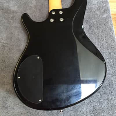 Dean edge 1 4 string bass 2002 Black image 5