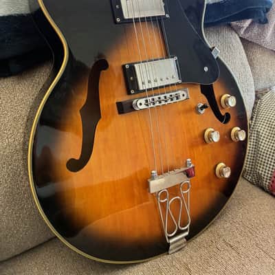 LATE 60'S ES-175D TOBACCO SUNBURST - CUSTOM MADE HOLLOWBODY GUITAR image 6
