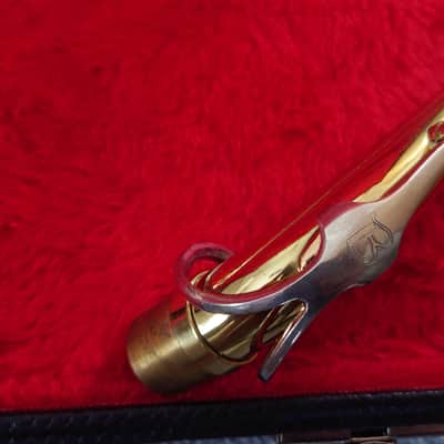 Borgani Vintage Alto Saxophone 1980 - Gold Lacquer with Nickel Silver Keys image 5