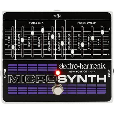 Electro-Harmonix Micro Synth Analog Guitar Synth Pedal image 1