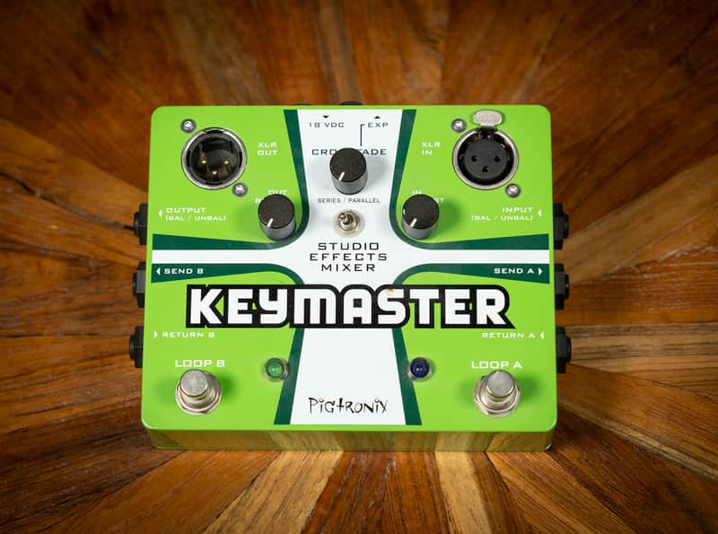 Pigtronix Keymaster 2010s - Green Graphic image 1