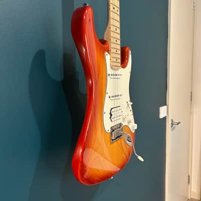 2007 Fender American Series Stratocaster HSS (Sienna Sunburst on Ash Body) w/ Original Fender Hard Clamshell Case image 6