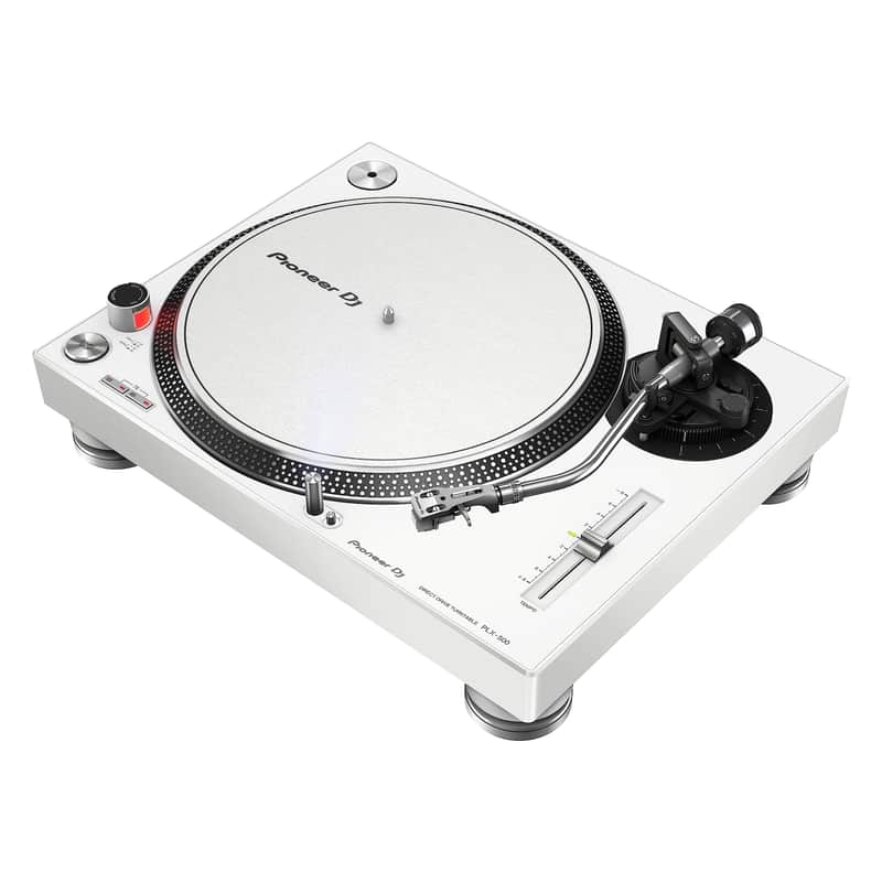 Pioneer PLX-500-W | High Torque Direct Drive USB Turntable White image 1