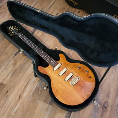 Hamer USA Mirage Electric Guitar 1995 Flamed Koa W/OHSC Kinman Pickups image 2