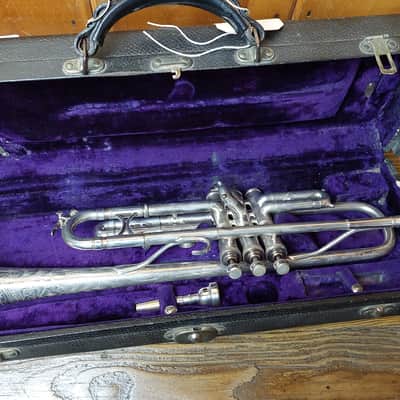 King 2001 (2000 Series) Silver Trumpet *RARE* | Reverb