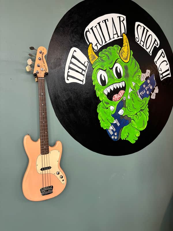 ■Squier Fender MUSICMASTER BASS VISTA Squier Vista Series Musicmaster Bass Black 1997 – Topshelf Instruments