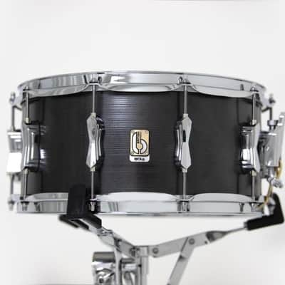 British Drum Co. TAL-14-65-SN Nicko McBrain Signature Series Talisman Steel Snare. 6.5" x 14" image 3