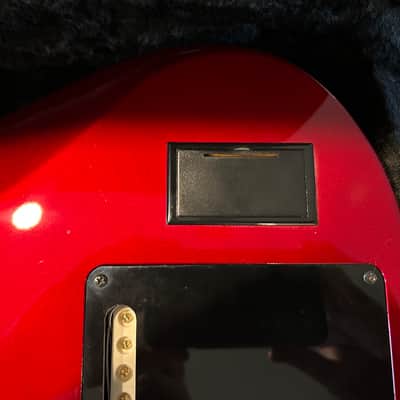 Moog E-1 electromagnetic infinite sustainer guitar - Candy Apple Red image 11
