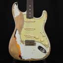 Fender Custom Shop Masterbuilt Andy Hicks 60/63 Stratocaster Brazilian Rosewood Super Heavy Relic Age Sonic Blue / Sunburst 2023 (R129020)