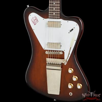 Gibson Custom Shop 1965 Non-Reverse Firebird V Reissue VOS Vintage Sunburst 7.85 lbs image 2