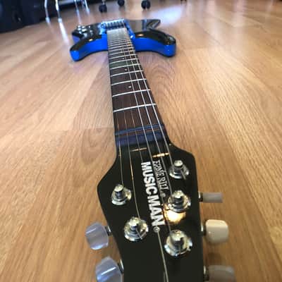 Ernie Ball Music Man John Petrucci 6 JP6 2002 Custom Black & Blue image 3