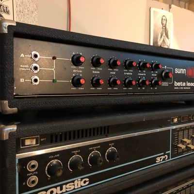 Sunn Beta Lead Guitar or Bass Solid State Amplifier Free Shipping image 2