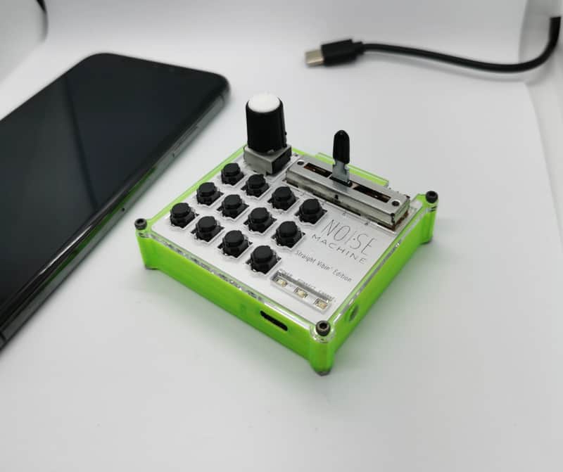 Noise Machine NMSVE Pocket-Sized Bluetooth LE Midi Noise Machine NMSVE Pocket-Sized Bluetooth LE Midi