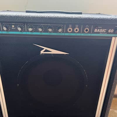 Peavey Basic 60 Bass Amp Black 1x12” combo  1990’s image 2