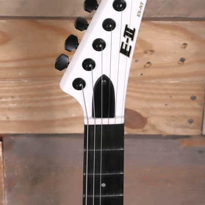 ESP E-II EX NT Electric Guitar Snow White w/ Case image 6