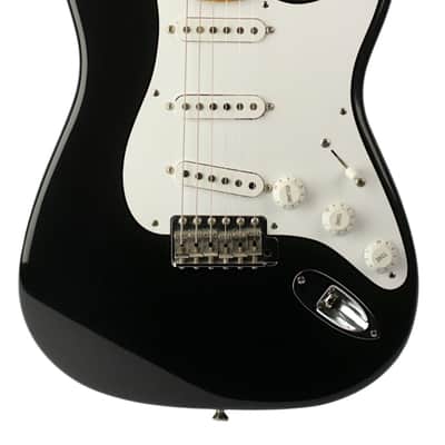 1993 Fender American Vintage '57 Stratocaster Black #V067751 image 3