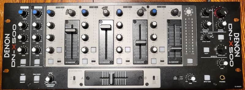 Denon DN-X500 Pro Mixer - Black Bild 1