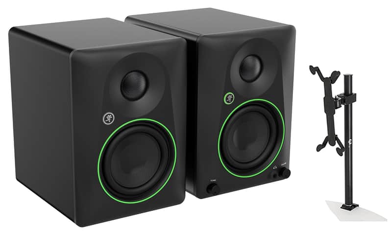 Mackie CR4.5BT Powered Studio Monitors Speakers w/ Tone Control/Bluetooth image 1