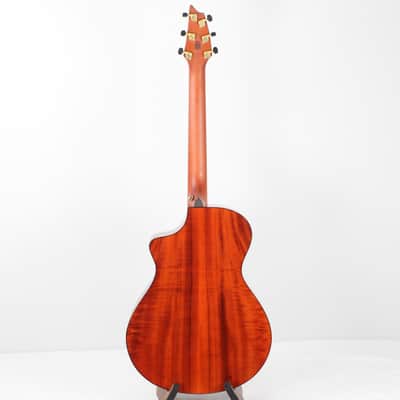 Breedlove Oregon Concert CE Bourbon Burst, Myrtlewood/Myrtlewood image 6