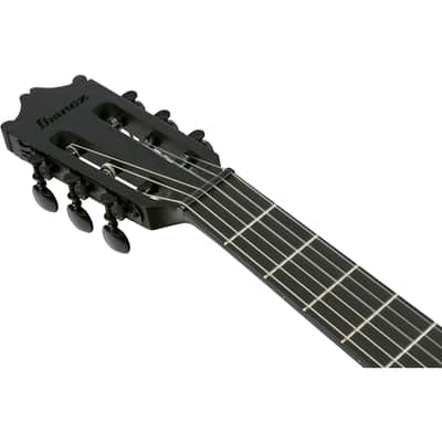 Ibanez GA621 GA Classical Acoustic Electric Guitar - Black Out image 7