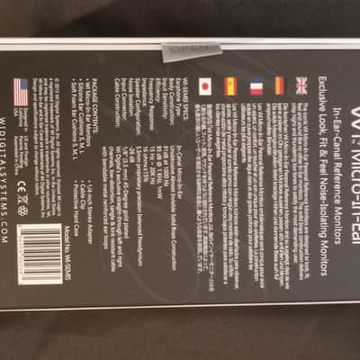 Wi Digital WI-SEMI5 2020 - Black wire with Clear tips image 4