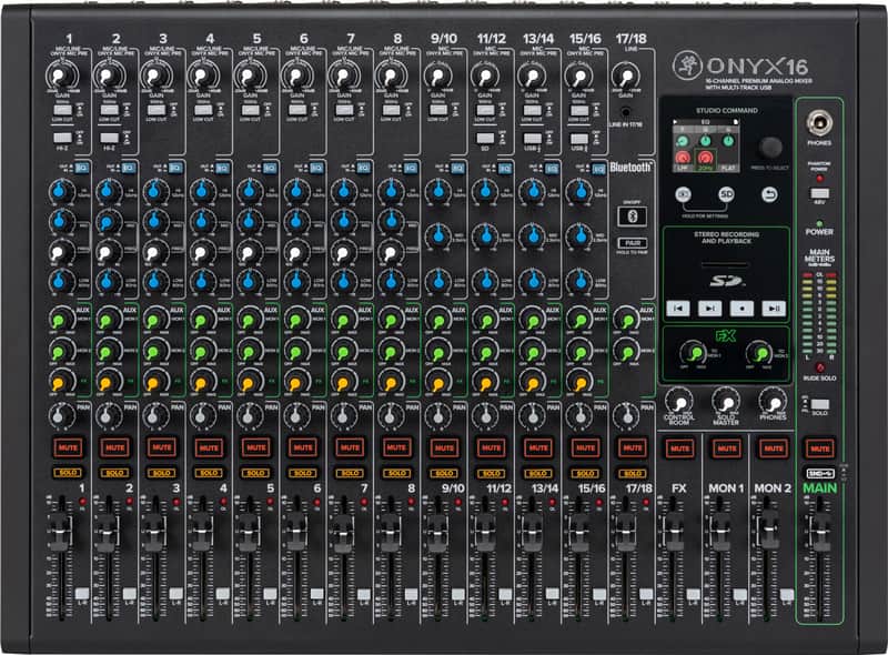 Mackie Onyx16 16-Channel Analog Mixer image 1