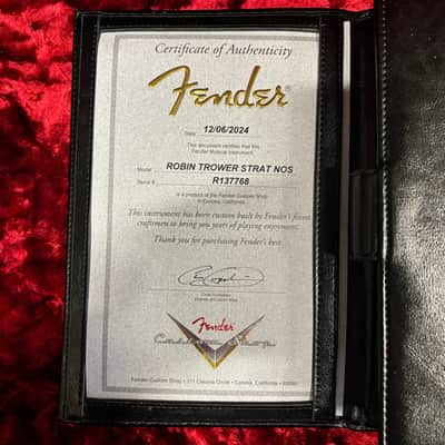 Fender Custom Shop Robin Trower Stratocaster NOS - Faded Aged Lake Placid Blue - R137768 - PLEK'd image 12