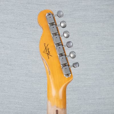 Fender Custom Shop 52 Telecaster Heavy Relic Guitar - Aged Vintage White - CHUCKSCLUSIVE - #R127076 image 7