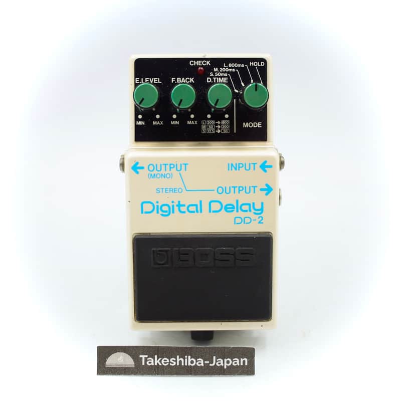 Boss DD-2 Digital Delay 1984 Made in Japan Vintage Guitar Effect Pedal 423000 image 1