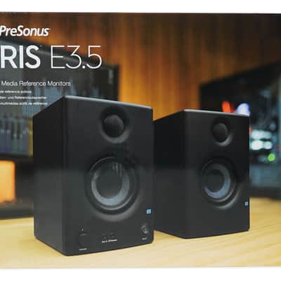 Pair Presonus Eris E3.5 3.5" Powered Studio Monitor Speakers+Wall Mount Brackets image 11