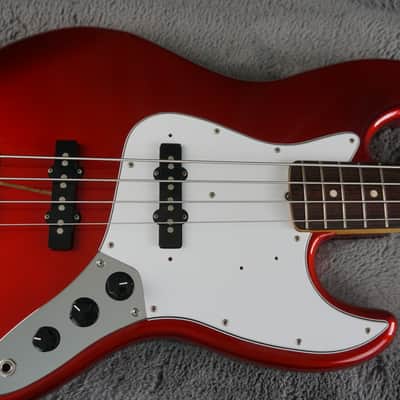 Fender JB62 Jazz Bass 1993 - Candy Apple Red - Japan - Rosewood Fretboard image 9